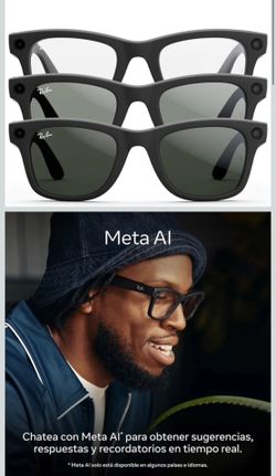 Meta Rayban Gen 1 Transitions Glasses Standard Size New