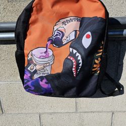 Cool Anime bape backpack in great condition