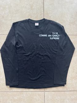 Supreme x Comme des Garçons Long Sleeve Tee