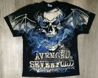 Avenged Sevenfold 2026 Asia Tour AOP Shirt XL All Sport