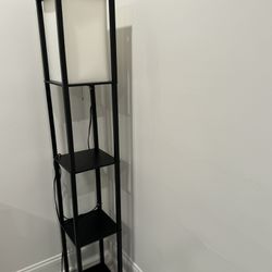 Tiered Lamp With Shelves