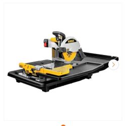 10 in. Wet Tile Saw & Stand 