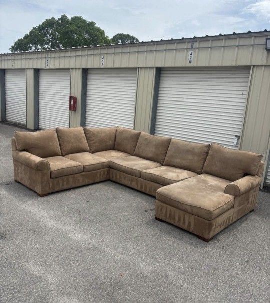 Light Brown Sectional Couch