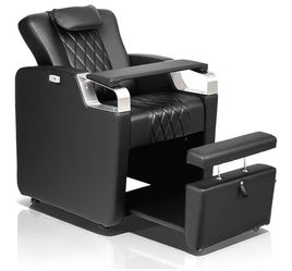 Reclining Electric NO PLUMBING PEDICURE CHAIR   Stool, foot bowl, arm rest, stand up steamer,  pedicure cart, and mirror included!!!