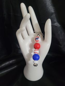 Chicago cubs keychain