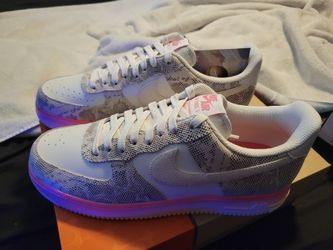 2022 NIKE WMNS AIR FORCE 1 '07 LX SNAKESKIN DV1031-030 Womens US12 / Mens US10.5