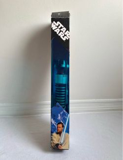 Star Wars Obiwan Spring Loaded Light Saber BNIB