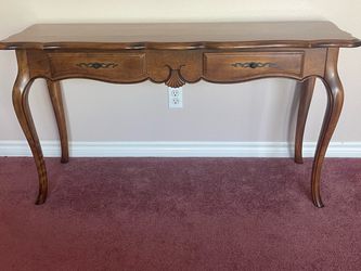 Ethan Allen Sofa Table (solid wood furniture!)