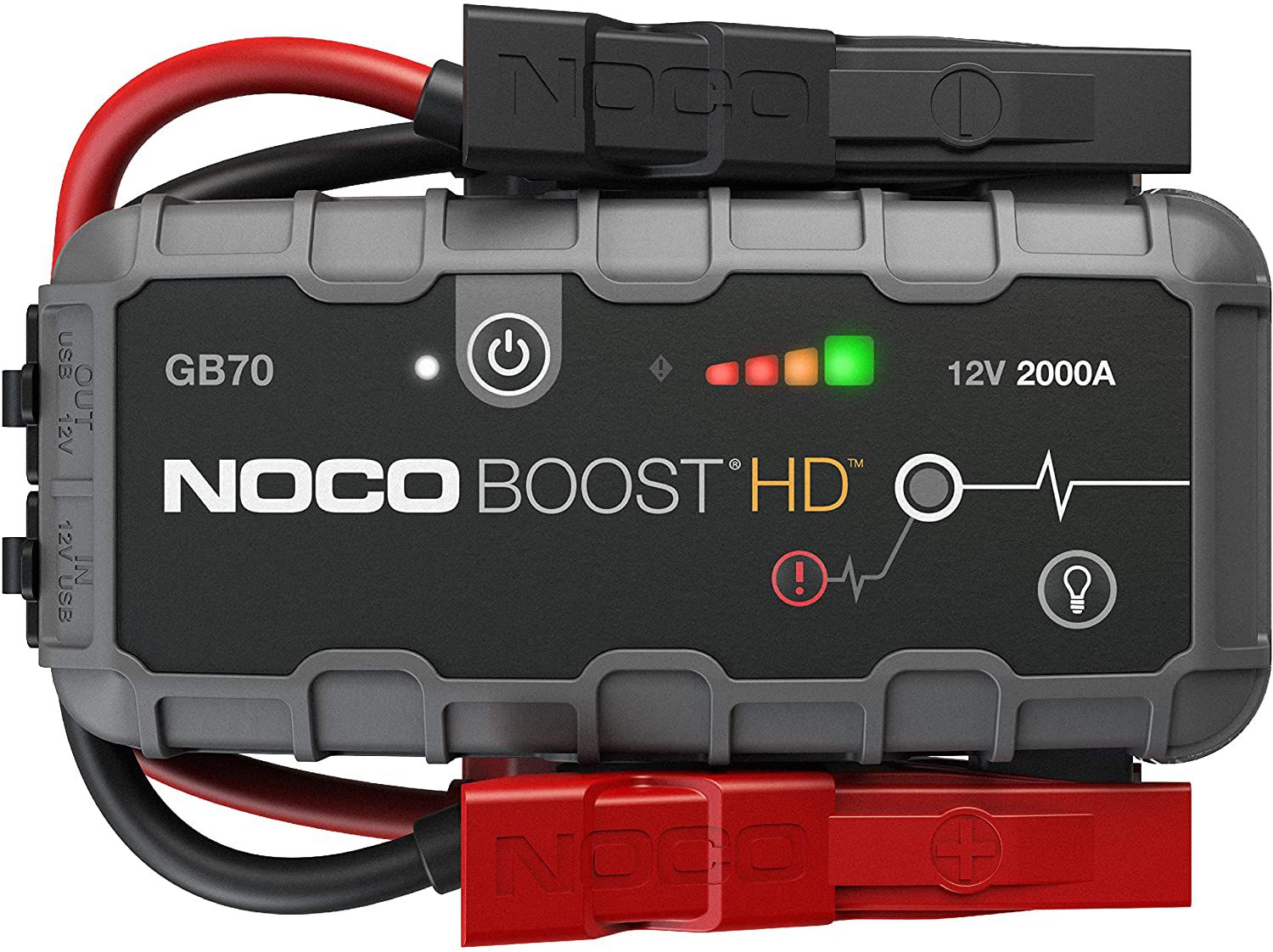NOCO Genius Boost HD GB70 2000-Amp 12-Volt UltraSafe Lithium Jump Starter