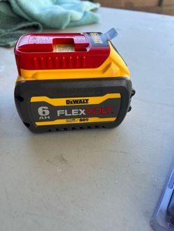 Dewalt battery flex volt 6 ah