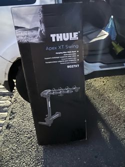 Thule Apex XT 4 bike swing rack.