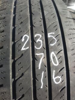 235 70 16 one good truck tire