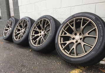 20" DODGE CHARGER CHALLENGER HELLCAT WHEELS RIMS TIRES CHRYSLER 300 300S 300C MAGNUM FACTORY OEM