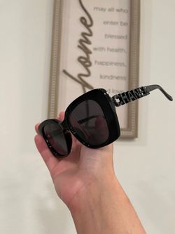 🖤🎥Black Ch@NEL sunglasses🖤🎥