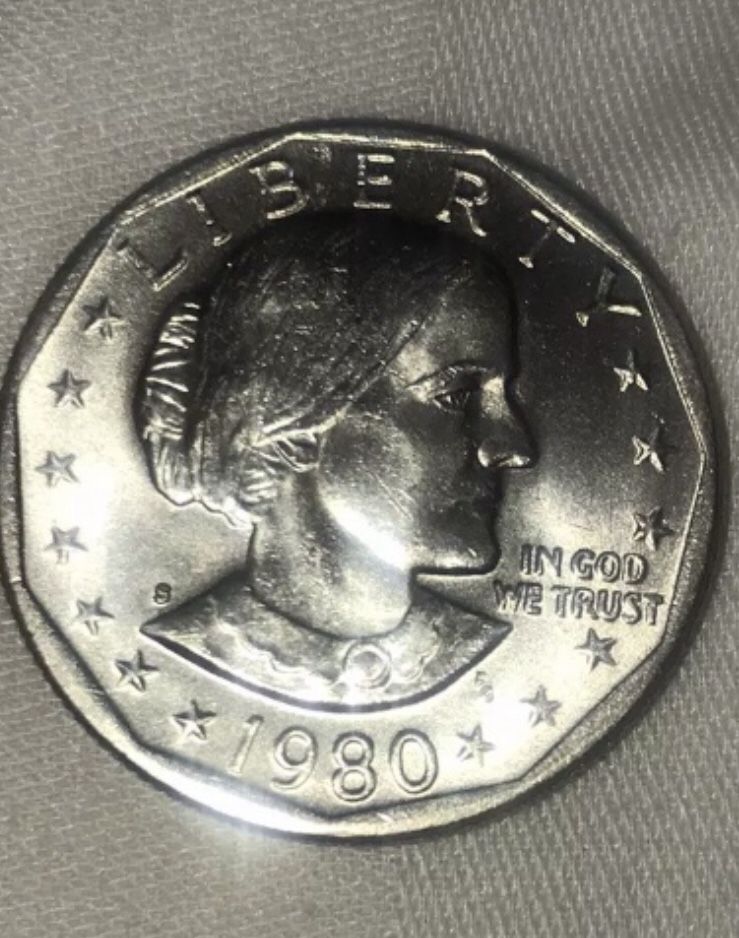 1980 s Susan B Anthony $1