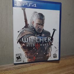 PS4 THE WITCHER #3