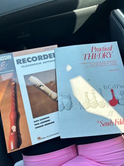 Recorder/ music theory book