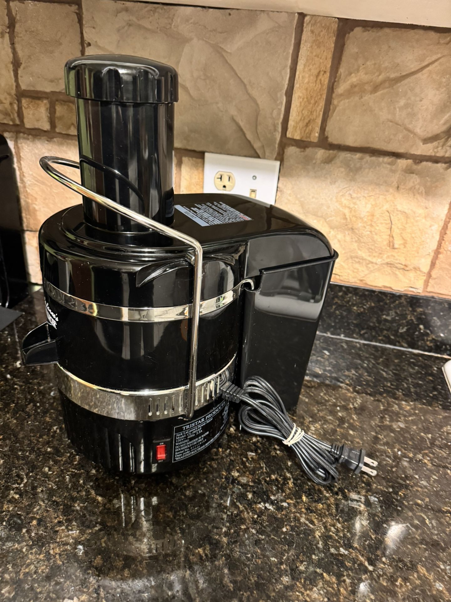 JACK LALANNE CL003AP 600 RPM Motor Power