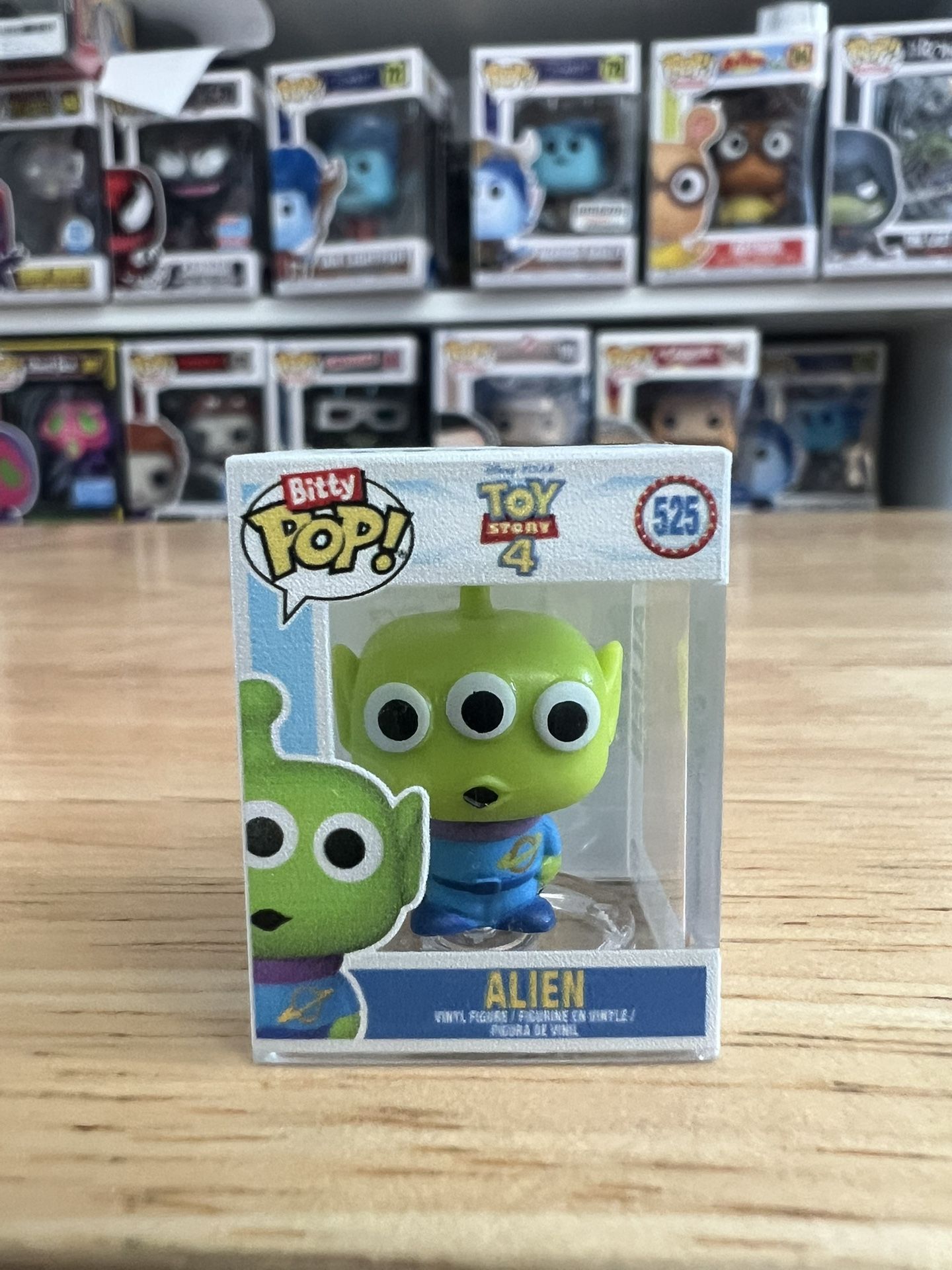BITTY Alien Toy Story Funko Pop #525 Movies Disney Pixar Animation Pizza Planet