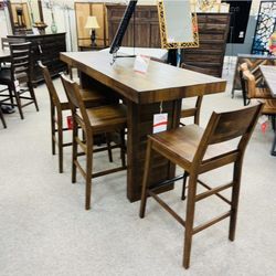 Brand New 5 Pc Bar Table Set