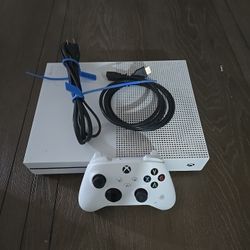 Xbox One S  Console - White. (With Controller, Powercord, and HDMI)