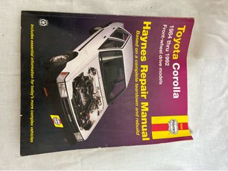 Repair Manual Book - $10
