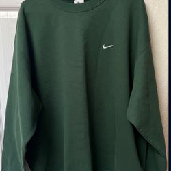 Green Nike Crewneck 
