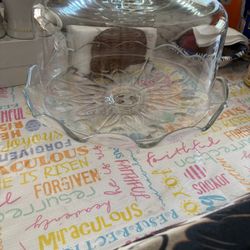 Princess House Cake Holder 