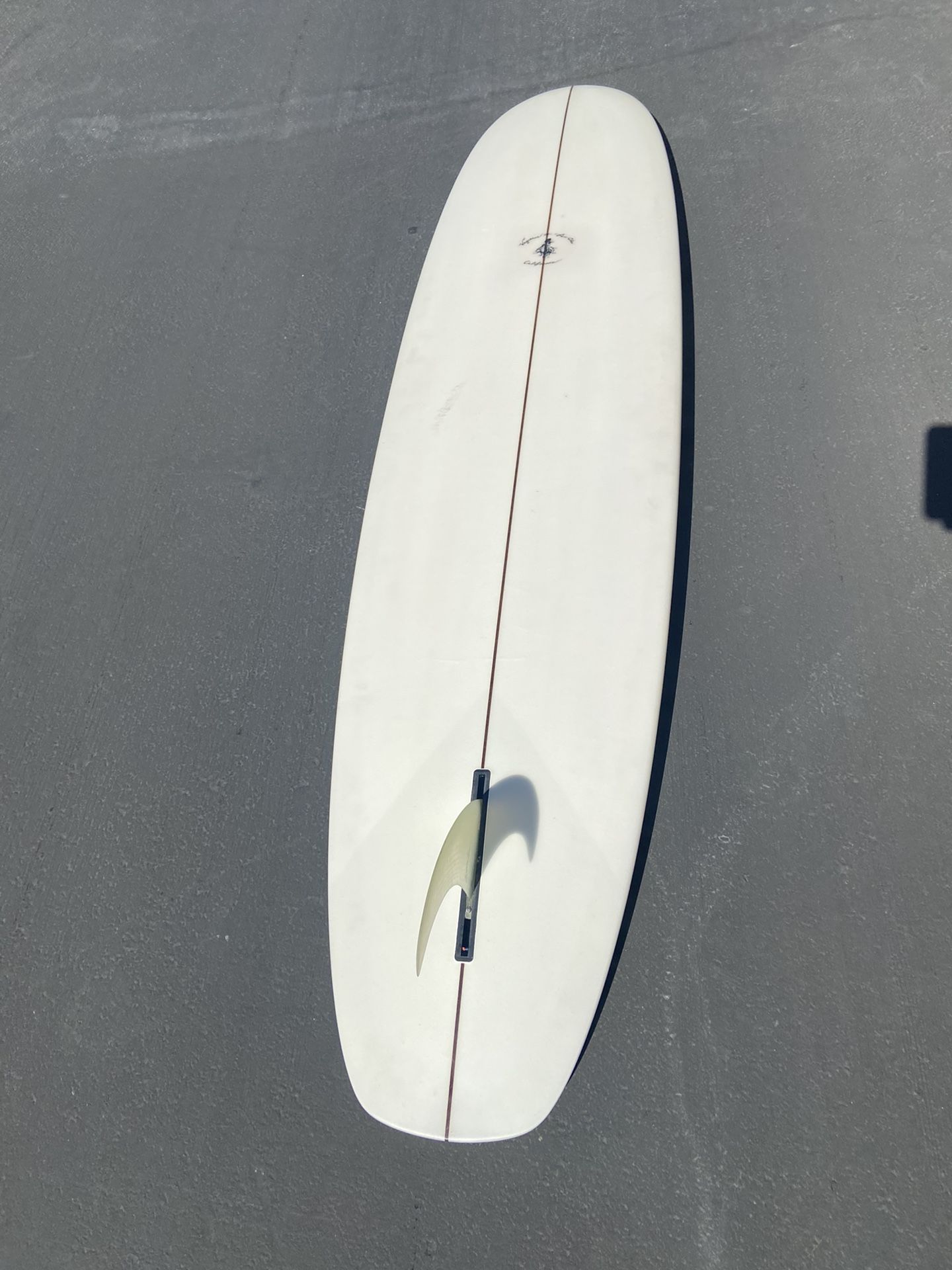 8’4 Andreini McVee hull surfboard