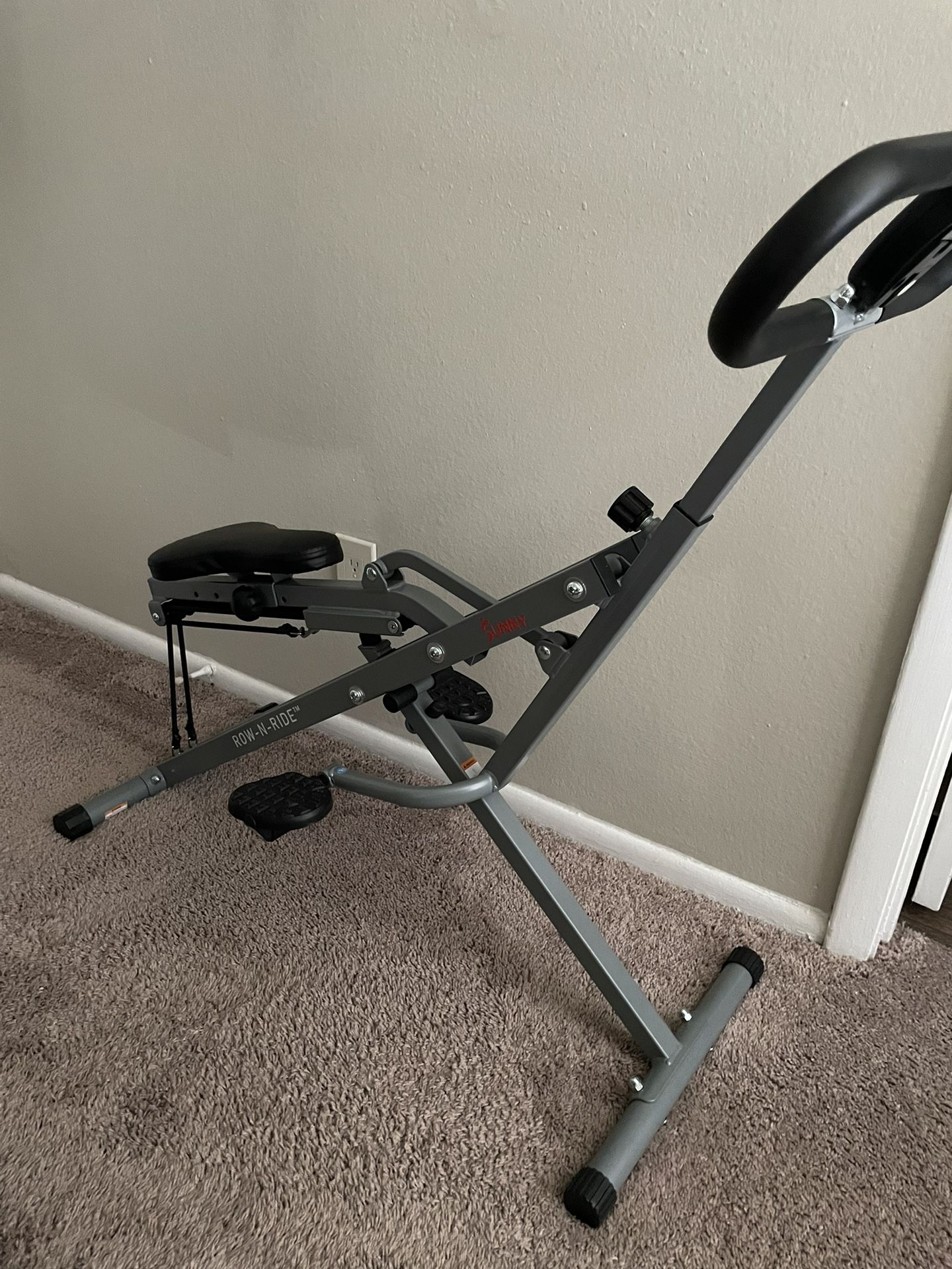 Exercise, Row, And Ride Machine