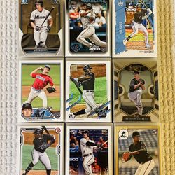 Miami Marlins 400 Card Baseball Lot! Rookies, Prospects, Parallels, Short Prints, Variations & More!