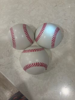 Set of 3 Baseball Wall Decor