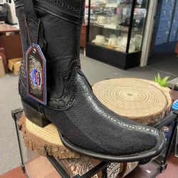 Botas Vaqueras De Piel Original 