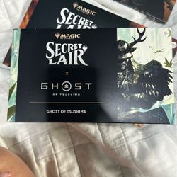 MTG Secret Lair x Ghost of Tsushima NON-FOIL Sealed Magic The Gathering