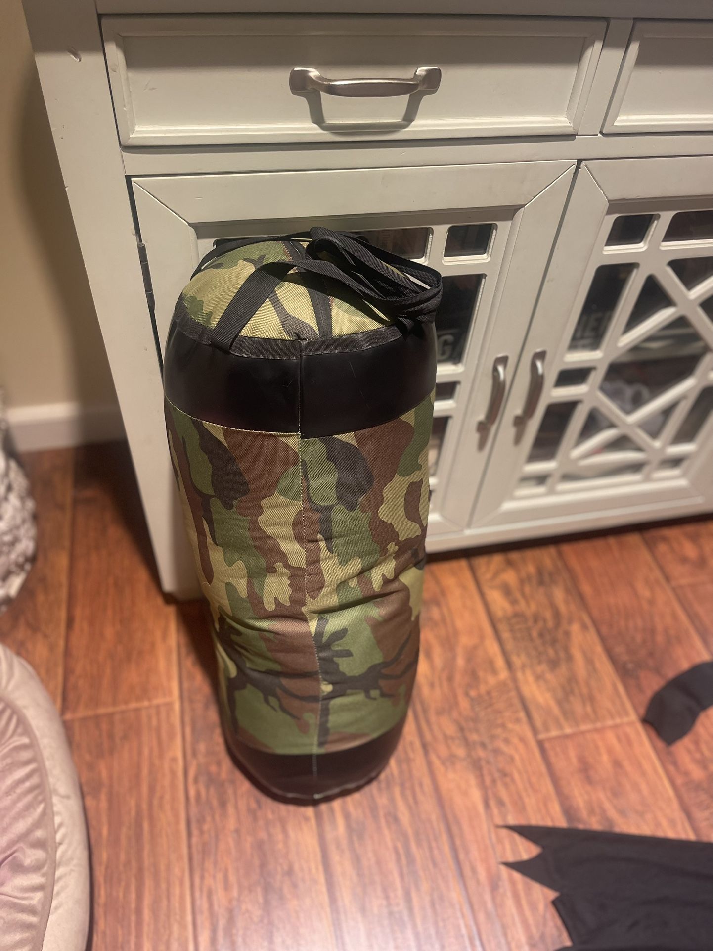 Youth Camouflage Hanging Punching Bag