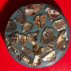 Antique Mother-of-Pearl - Potholder?