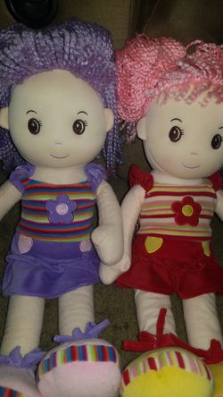 Cute plush dolls