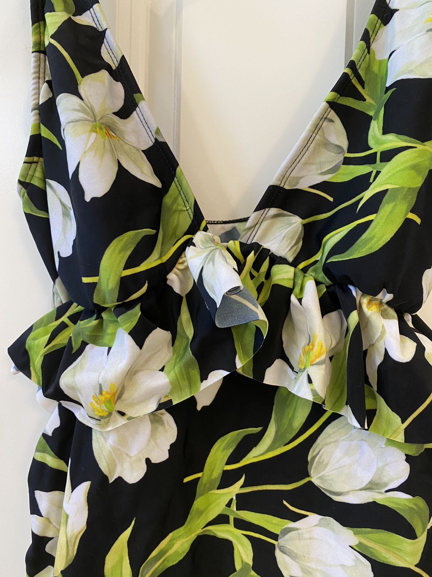 Floral Bathing Suit Top