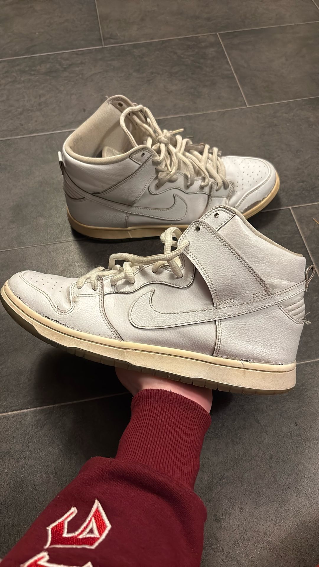 Size 11 White Nike Dunk $5 I Want These GONE