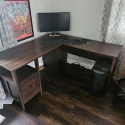 L Shape Corner Desk For Home Office