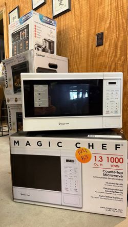 Countertop microwave in box 1.3 cu ft