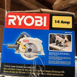 Ryobi 14” Circular Saw - Never used