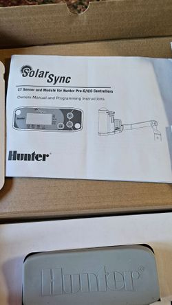 Solar Sync Hunter Irrigation