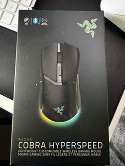 BRAND NEW RAZER COBRA HYPERSPEED WIRELESS BLUETOOTH GAMING MOUSE
