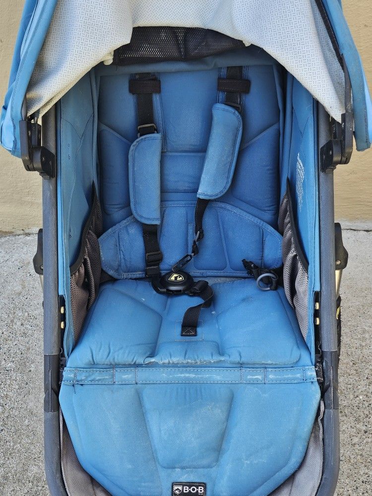 BOB Gear Alterrain Pro Jogging Stroller, Blue