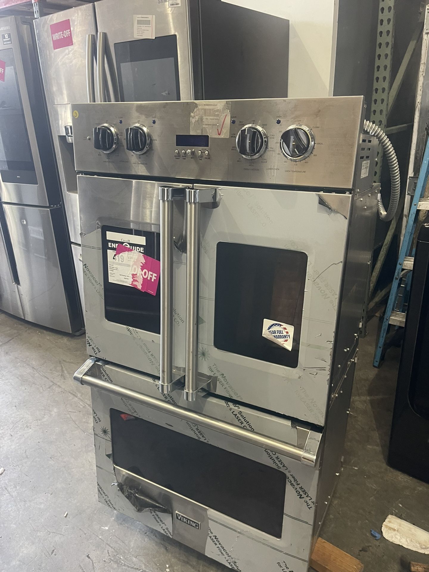 Double oven Viking New
