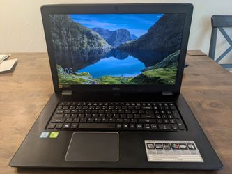 Acer Laptop Aspire E5-774G-52W1 Intel Core i5 7th Gen 7200U (2.50 GHz) 16 GB DDR4 Memory 256 GB SSD NVIDIA GeForce 940MX 17.3" Windows 10 Home 64-Bit