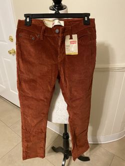 NWT Woman’s Levi 511 Slim Corduroy Size 14 Regular 