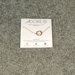 Swarovski Rose Gold Bracelet, New!