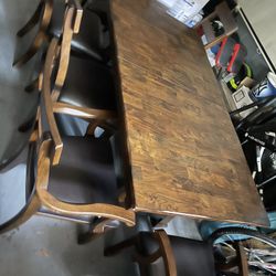 Dining Room Table With 6 Chairs 